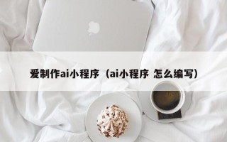 宁德爱制作ai小程序（ai小程序 怎么编写）